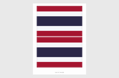 Thailand Flag Stickers