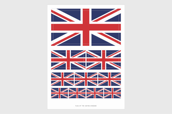 United Kingdom Flag Stickers