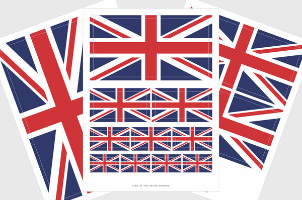 United Kingdom Flag Stickers