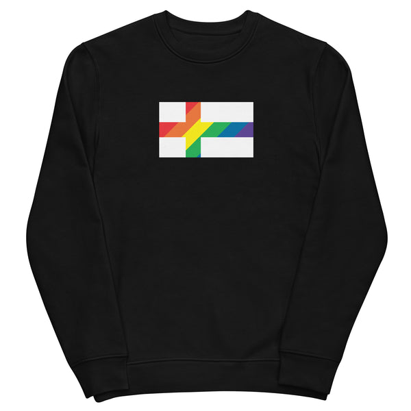 Finland LGBT Pride Flag Unisex eco sweatshirt