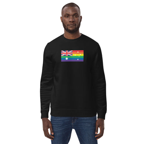 Australia LGBT Pride FlagUnisex Eco Sweatshirt