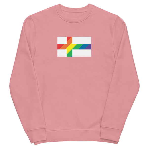 Finland LGBT Pride Flag Unisex eco sweatshirt