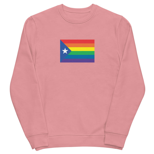 Catalonia LGBT Pride Flag Unisex eco sweatshirt