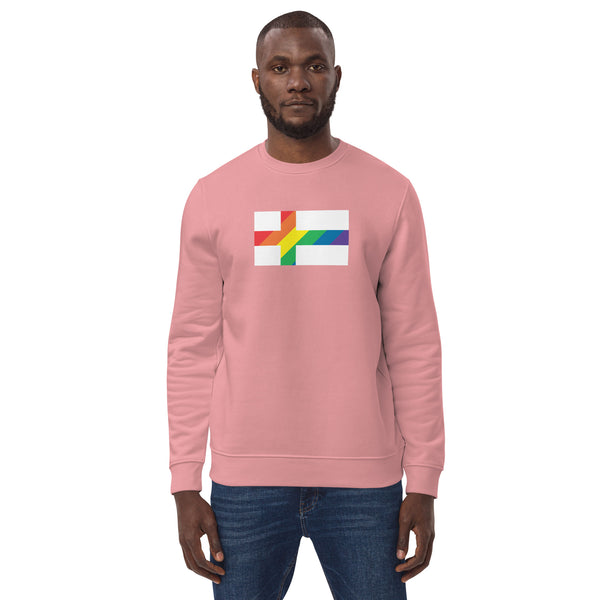 Finland LGBT Pride Flag Unisex eco sweatshirt