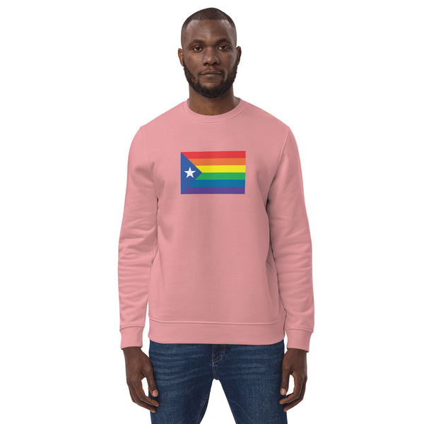Catalonia LGBT Pride Flag Unisex eco sweatshirt