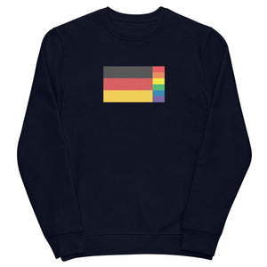 Germany LGBT Pride Flag Unisex eco sweatshirt