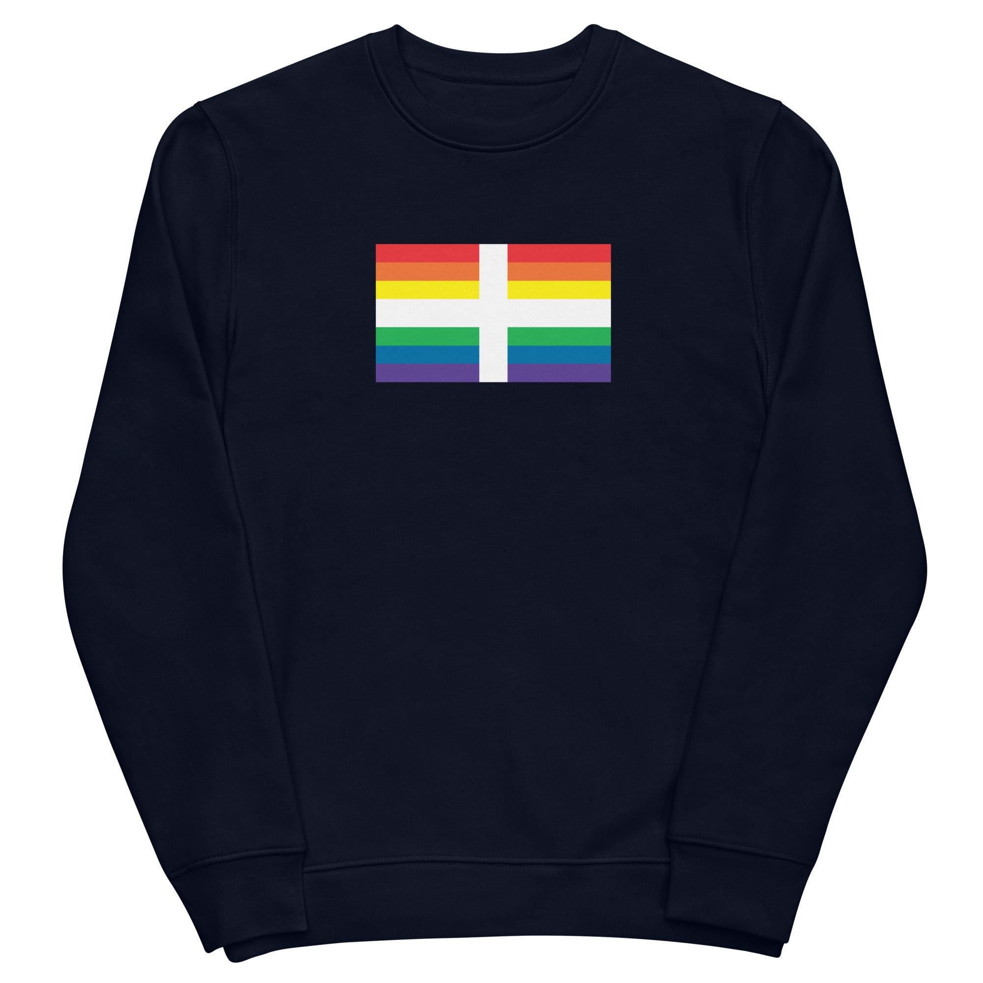 England Pride Flag Unisex eco sweatshirt