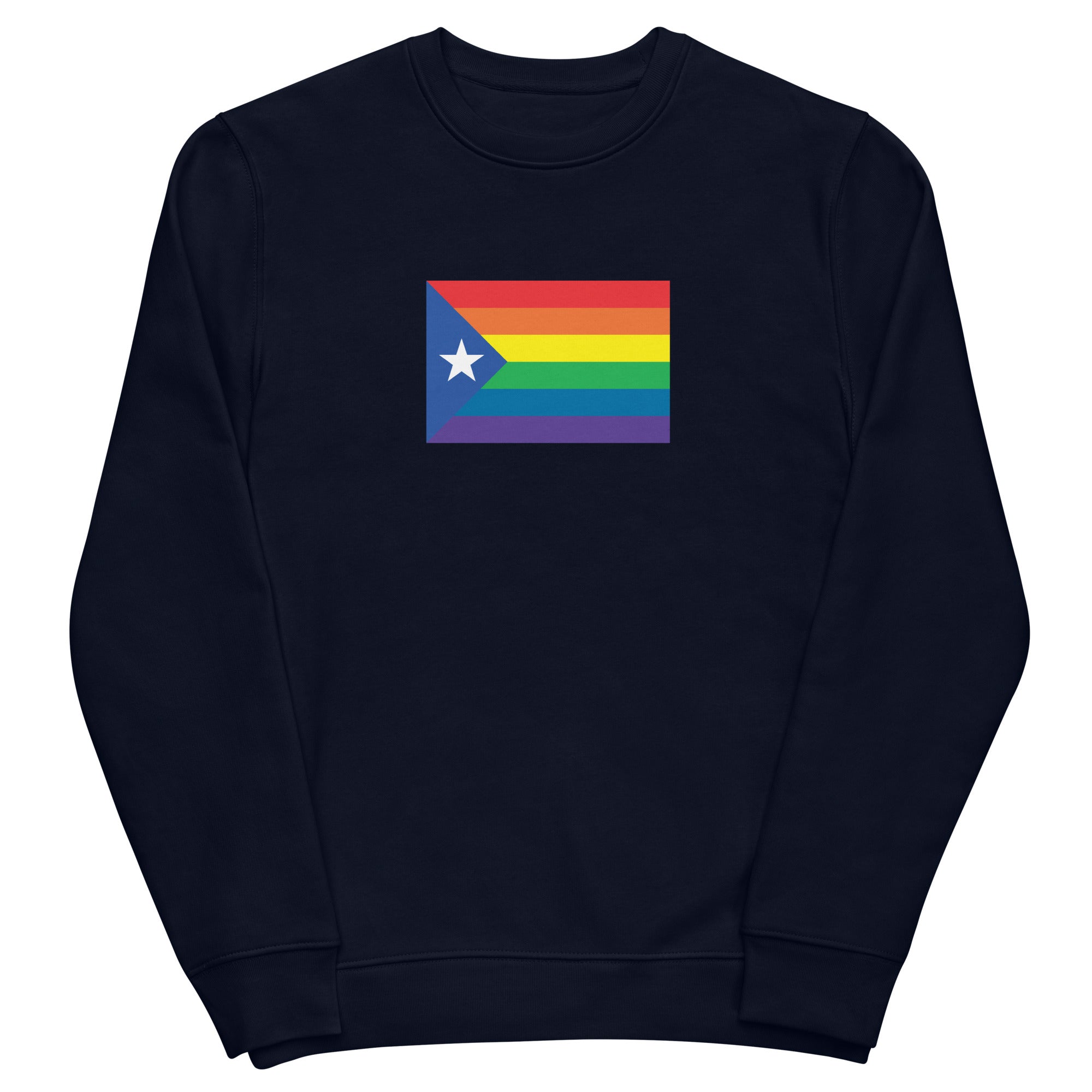 Catalonia LGBT Pride Flag Unisex eco sweatshirt