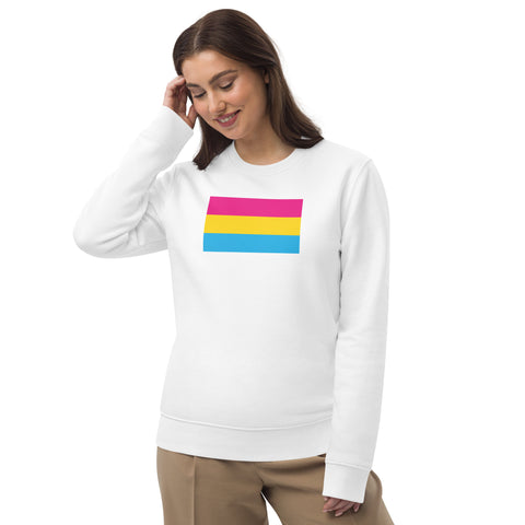 Pansexual Flag Eco Sweatshirt