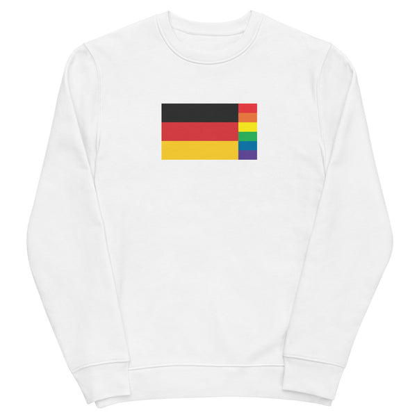 Germany LGBT Pride Flag Unisex eco sweatshirt