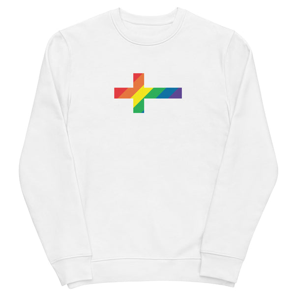Finland LGBT Pride Flag Unisex eco sweatshirt