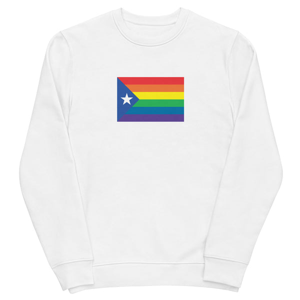 Catalonia LGBT Pride Flag Unisex eco sweatshirt