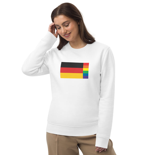 Germany LGBT Pride Flag Unisex eco sweatshirt