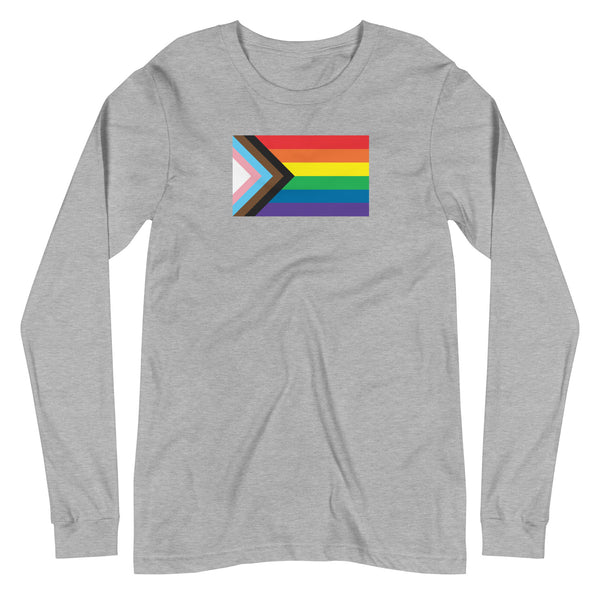 Progress Pride Flag Unisex Long Sleeve Tee