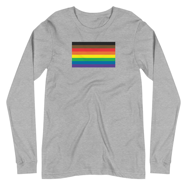 More color, More Pride Flag Unisex Long Sleeve Tee