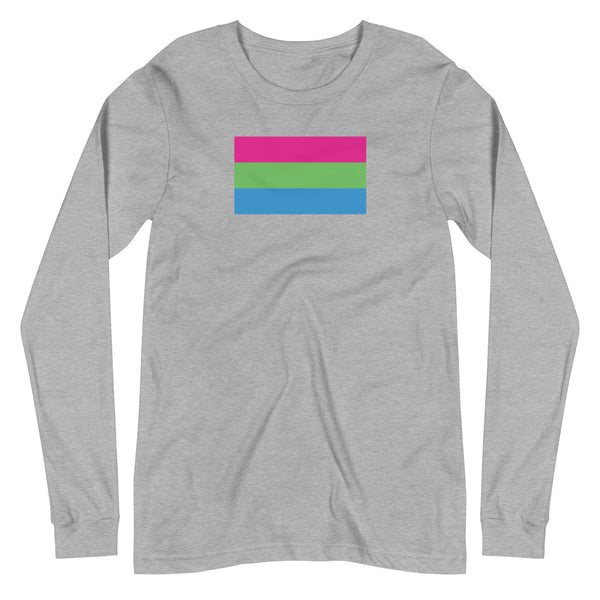 Polysexual Flag Long Sleeve Tee