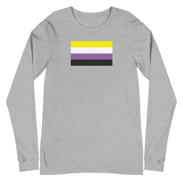 Non Binary Pride Flag Long Sleeve Tee