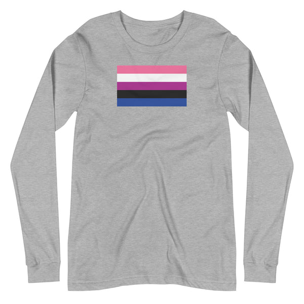 Genderfluid Flag Unisex Long Sleeve Tee