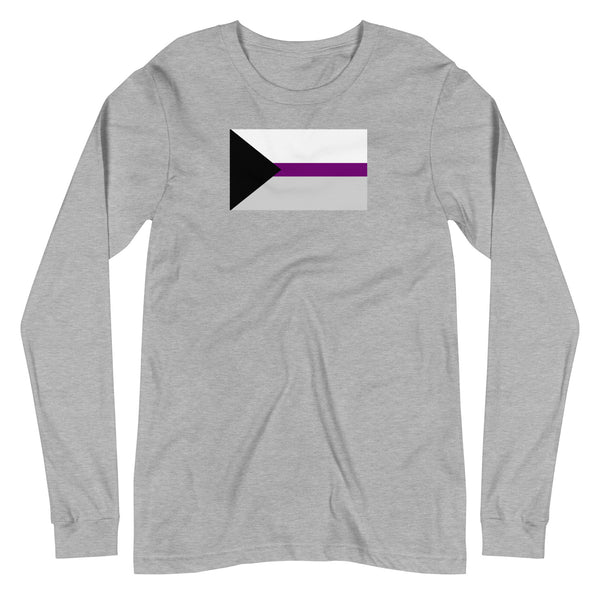 Demisexual Flag Unisex Long Sleeve Tee