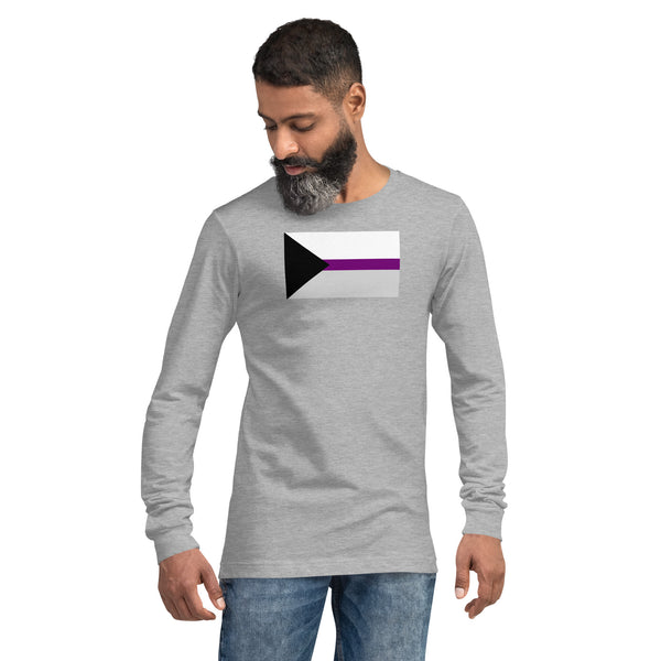 Demisexual Flag Unisex Long Sleeve Tee