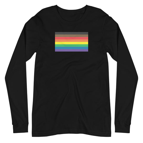 More color, More Pride Flag Unisex Long Sleeve Tee