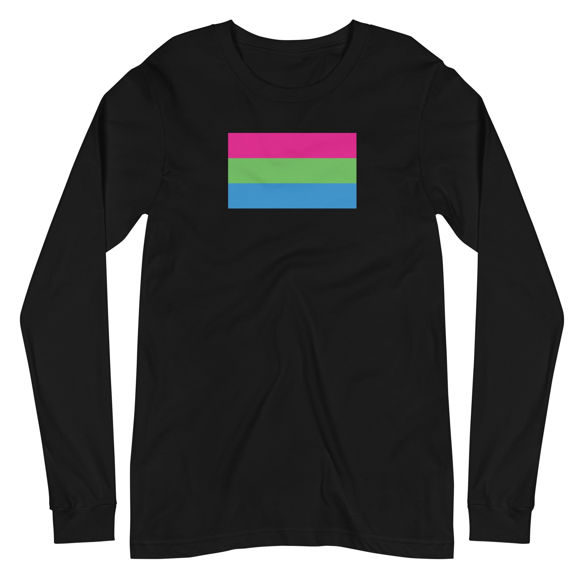 Polysexual Flag Long Sleeve Tee