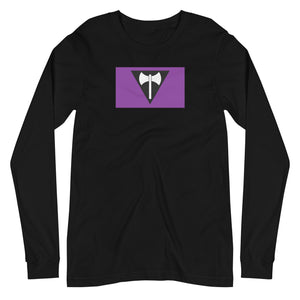 Lesbian Labrys Flag Unisex Long Sleeve Tee