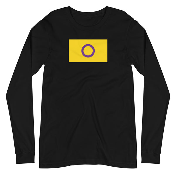 Intersex Flag Unisex Long Sleeve Tee