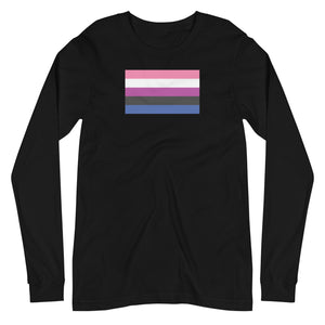 Genderfluid Flag Unisex Long Sleeve Tee