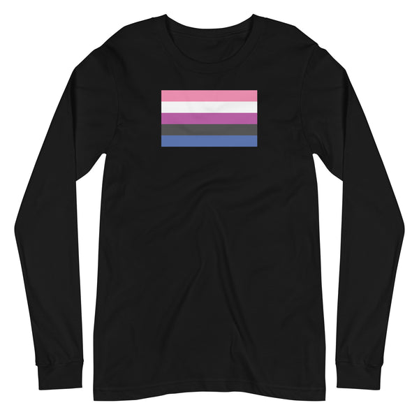 Genderfluid Flag Unisex Long Sleeve Tee