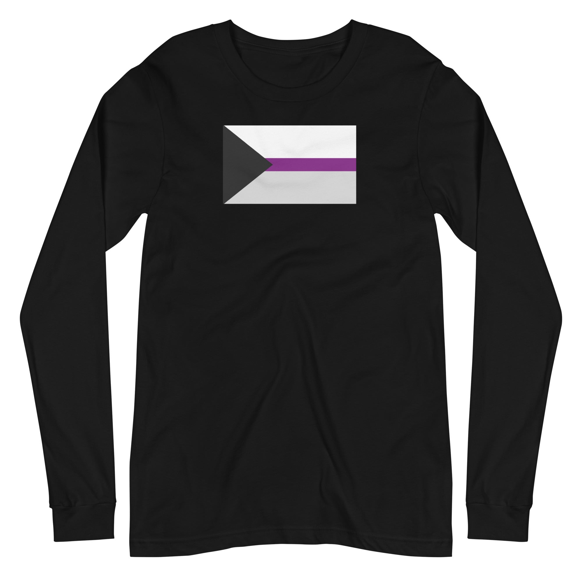 Demisexual Flag Unisex Long Sleeve Tee