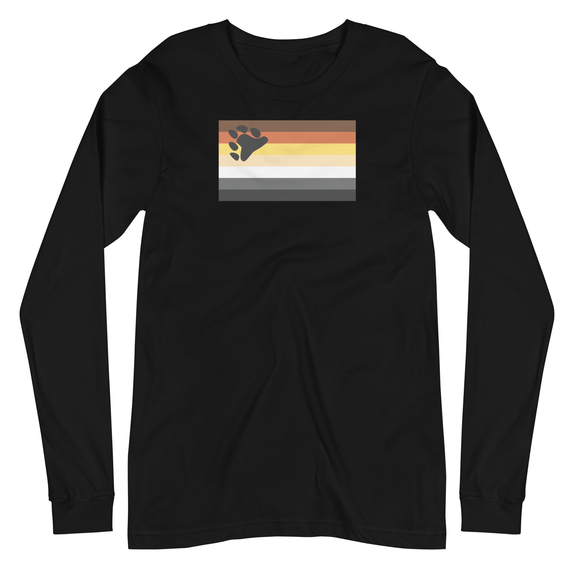 Bear Pride Flag Long Sleeve T-Shirt