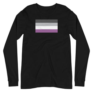 Asexual Pride Flag Unisex Long Sleeve T-Shirt