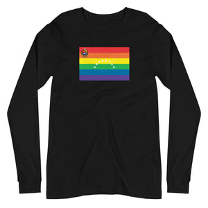 Venezuela LGBT Pride Flag Unisex Long Sleeve Tee