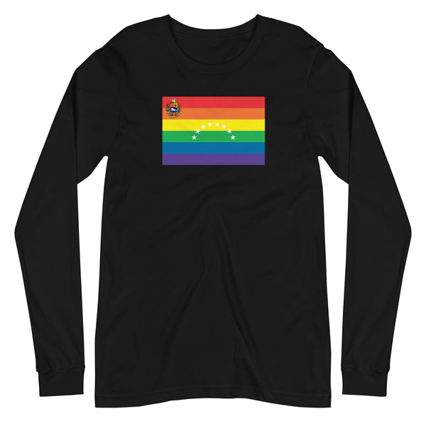 Venezuela LGBT Pride Flag Unisex Long Sleeve Tee