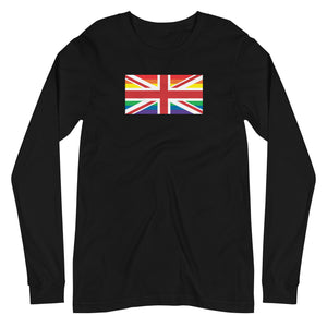 United Kingdom LGBT Pride Flag Unisex Long Sleeve Tee