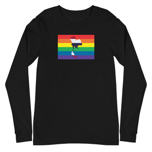 Thailand LGBT Pride Flag Unisex Long Sleeve Tee