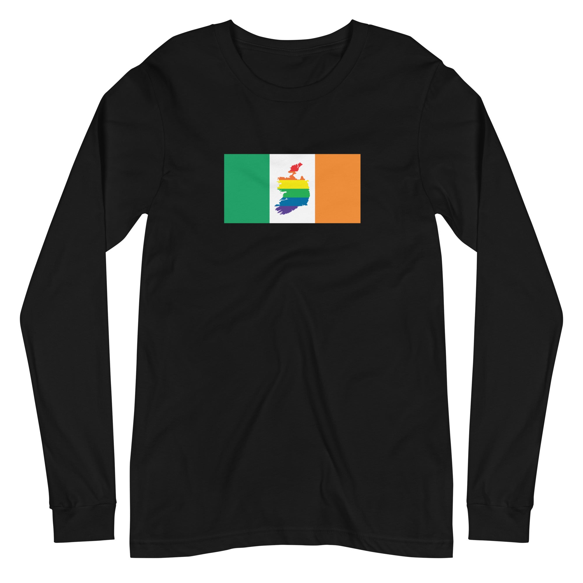 Ireland LGBT Pride Flag Unisex Long Sleeve Tee
