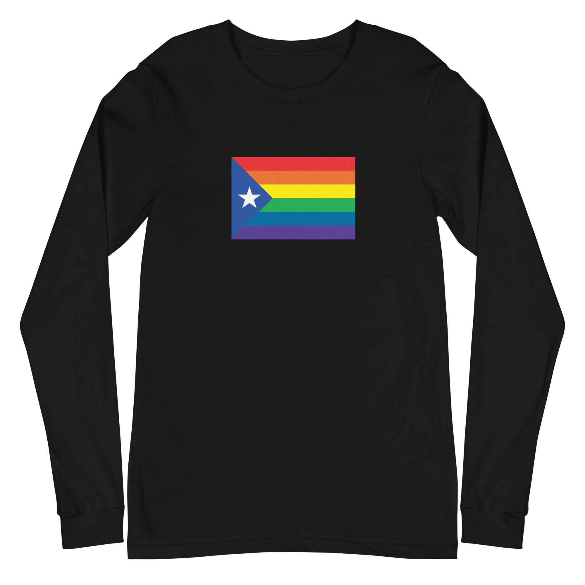 Catalonia LGBT Pride Flag Unisex Long Sleeve Tee