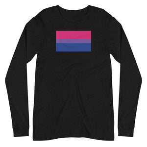 Bisexual Flag Unisex Long Sleeve Tee