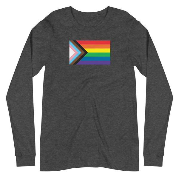 Progress Pride Flag Unisex Long Sleeve Tee