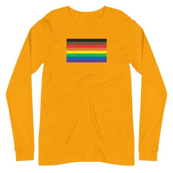 More color, More Pride Flag Unisex Long Sleeve Tee