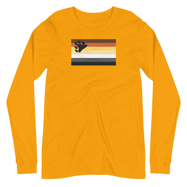 Bear Pride Flag Long Sleeve T-Shirt