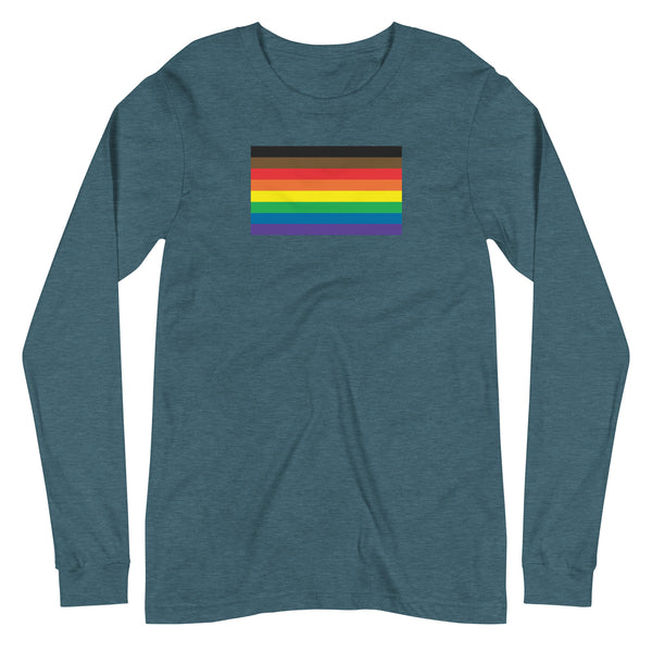 More color, More Pride Flag Unisex Long Sleeve Tee