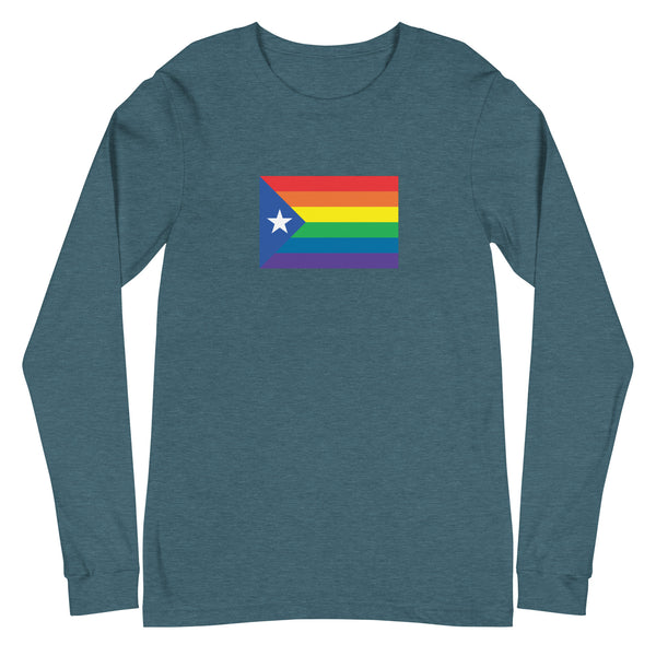 Catalonia LGBT Pride Flag Unisex Long Sleeve Tee