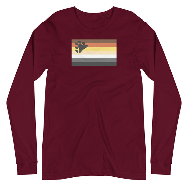 Bear Pride Flag Long Sleeve T-Shirt