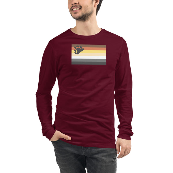 Bear Pride Flag Long Sleeve T-Shirt
