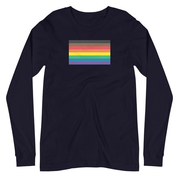 More color, More Pride Flag Unisex Long Sleeve Tee