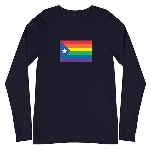 Catalonia LGBT Pride Flag Unisex Long Sleeve Tee