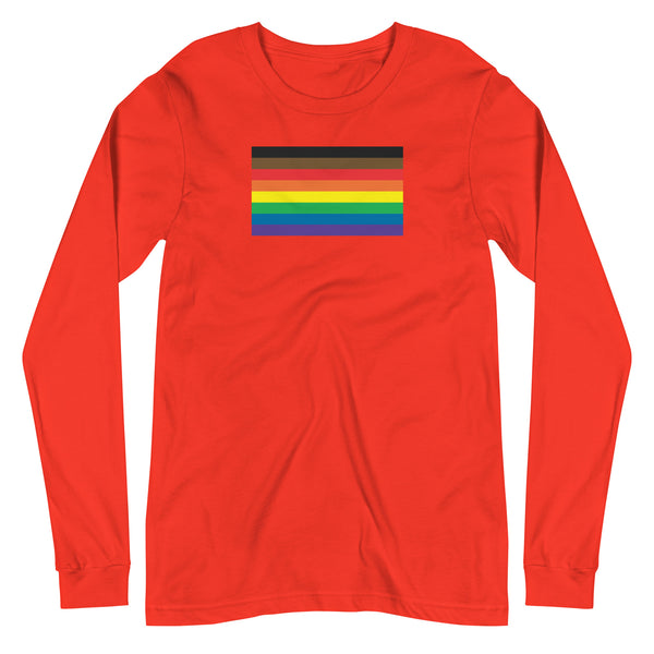 More color, More Pride Flag Unisex Long Sleeve Tee